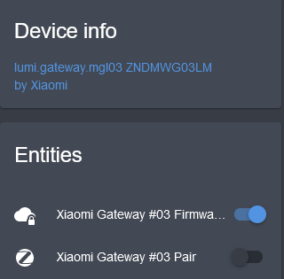 xiaomi gateway 3 integration with home assistant