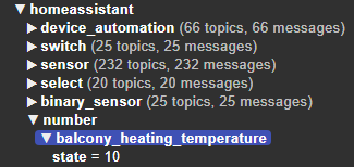 mqtt check virtual temperature